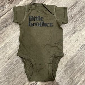 Little brother onesie